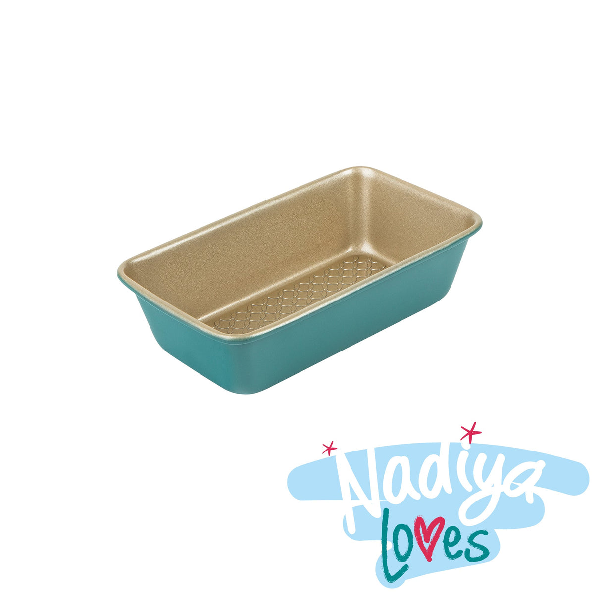 Prestige Loaf Tin in Teal Dishwasher Safe Non Stick Bread Pan - 9 x 5"