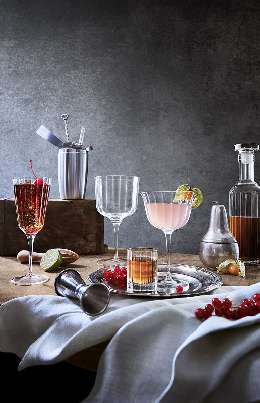 Luigi Bormioli: Bach Retro Cocktail Glasses 260ML - 4 Pack