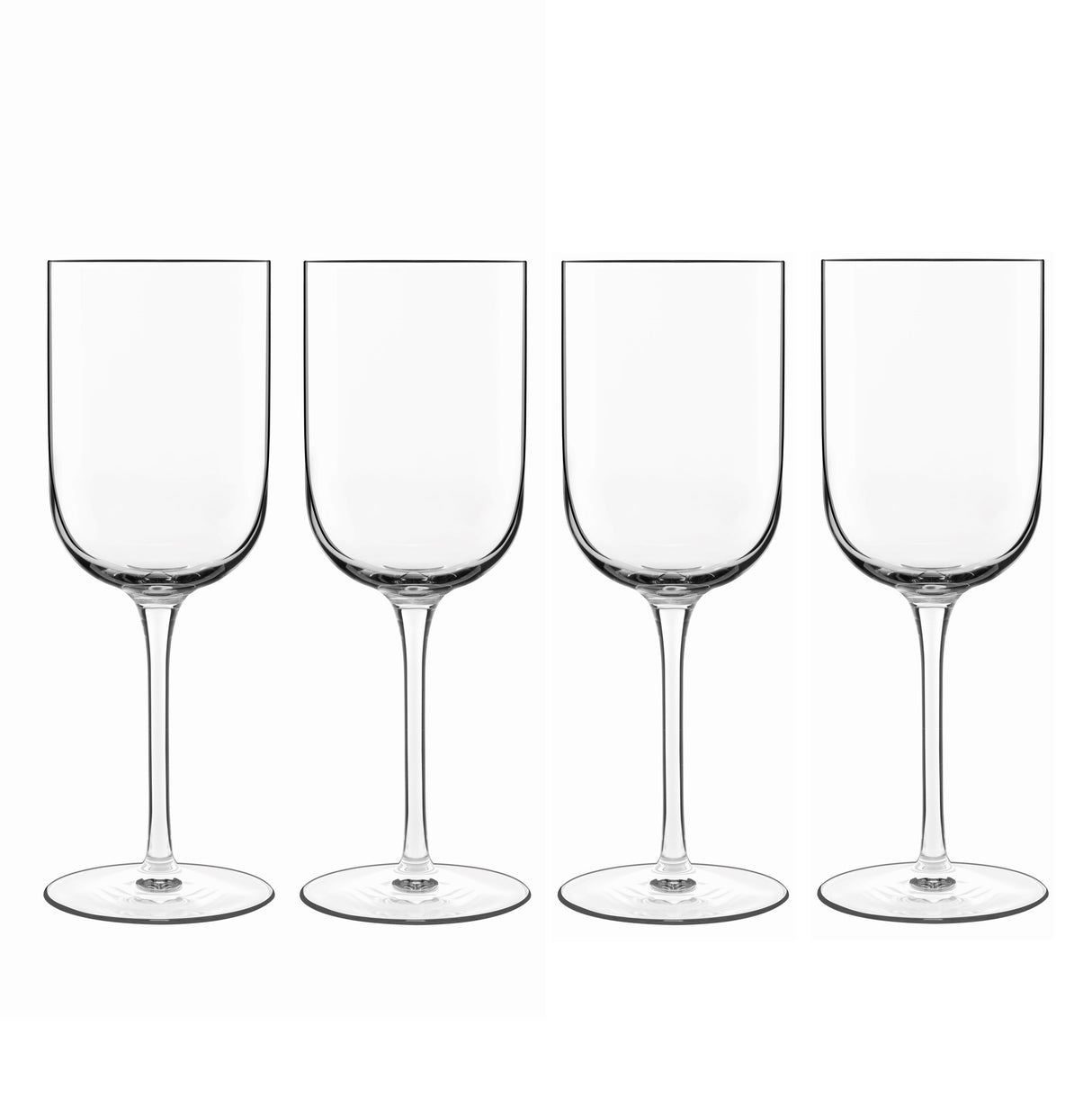 Luigi Bormioli Sublime Red Wine Glasses Set 400 ml Crystal Glassware - Pack of 4