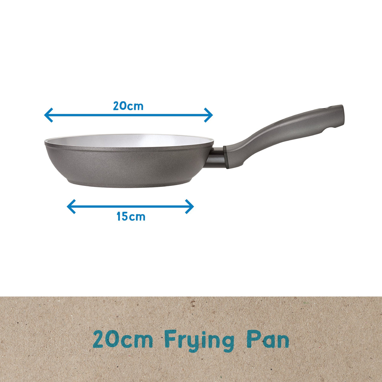 Earth Pan: Ceramic Non-Stick Frying Pan - 20cm