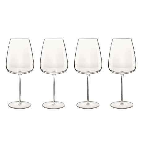 Set of 4 elegant wine glasses