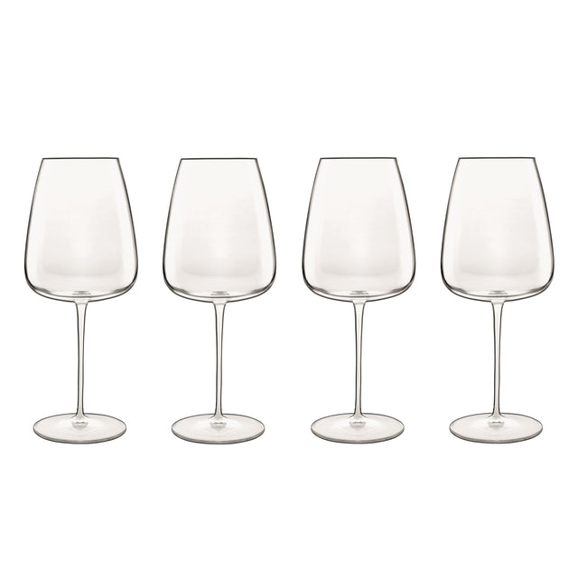 Set of 4 elegant wine glasses