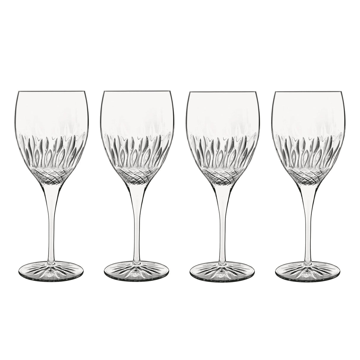 Luigi Bormioli: Diamante Chianti Red Wine Glasses 520ML - 4 Pack