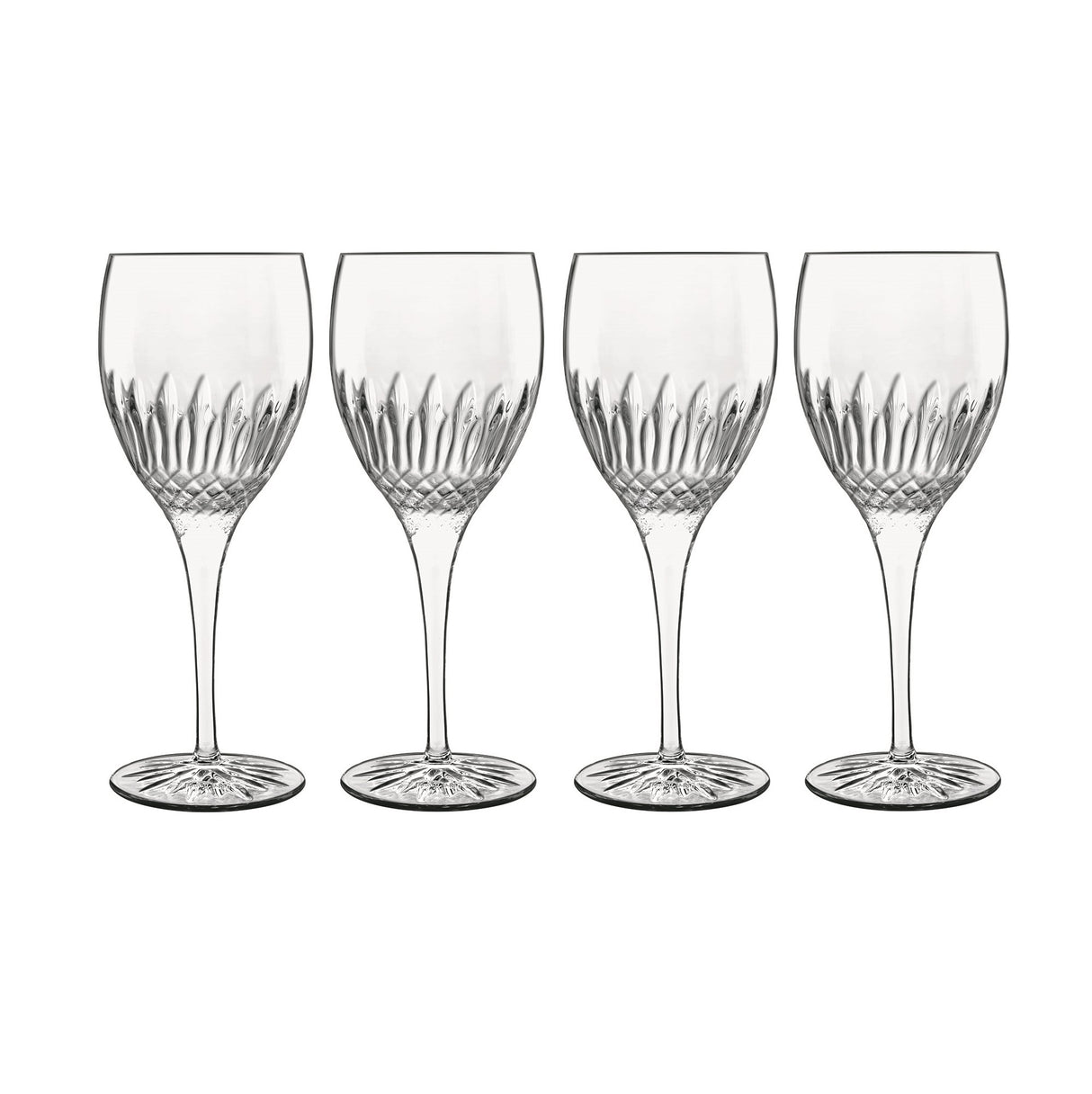 Luigi Bormioli: Diamante Riesling White Wine Glasses 380ML - 4 Pack