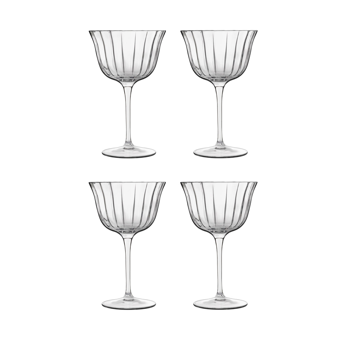Luigi Bormioli: Bach Retro Cocktail Glasses 260ML - 4 Pack