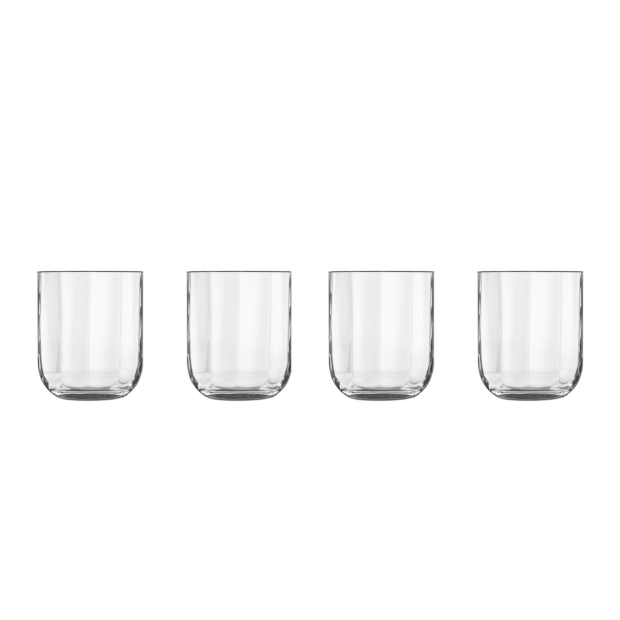 Luigi Bormioli Jazz DOF Glasses, 350ml x 4