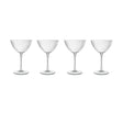Set of 4 vintage style martini glasses
