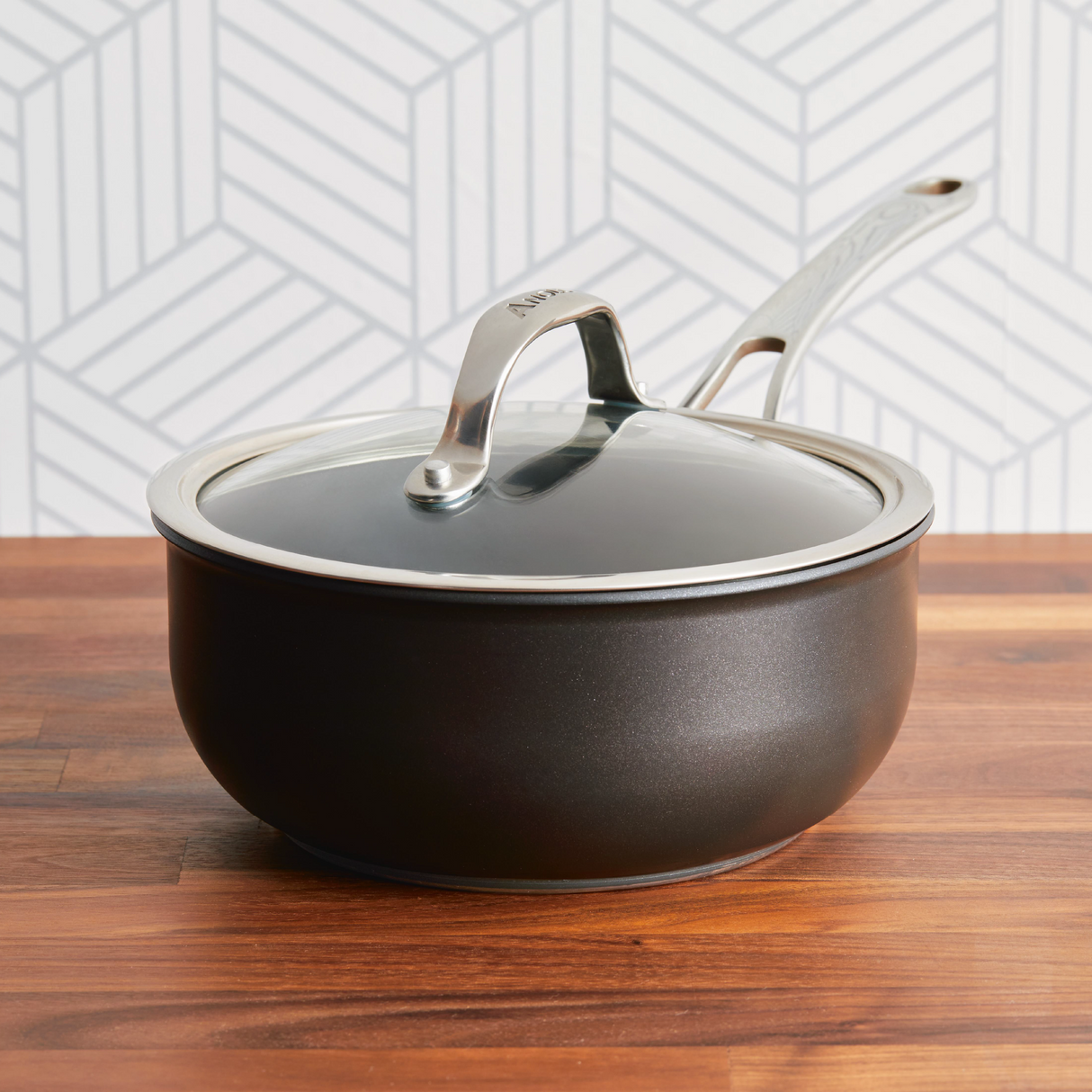 Anolon X SearTech: Non-Stick Saucier Pan & Lid