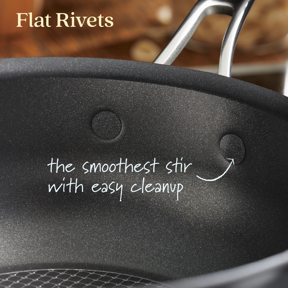 Anolon X SearTech: Non-Stick Saucier Pan & Lid