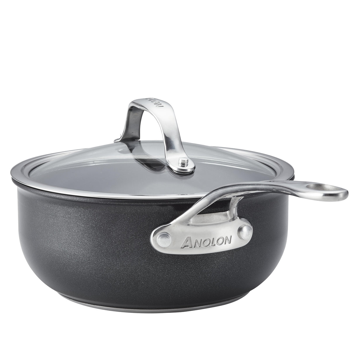 Anolon X SearTech: Non-Stick Saucier Pan & Lid