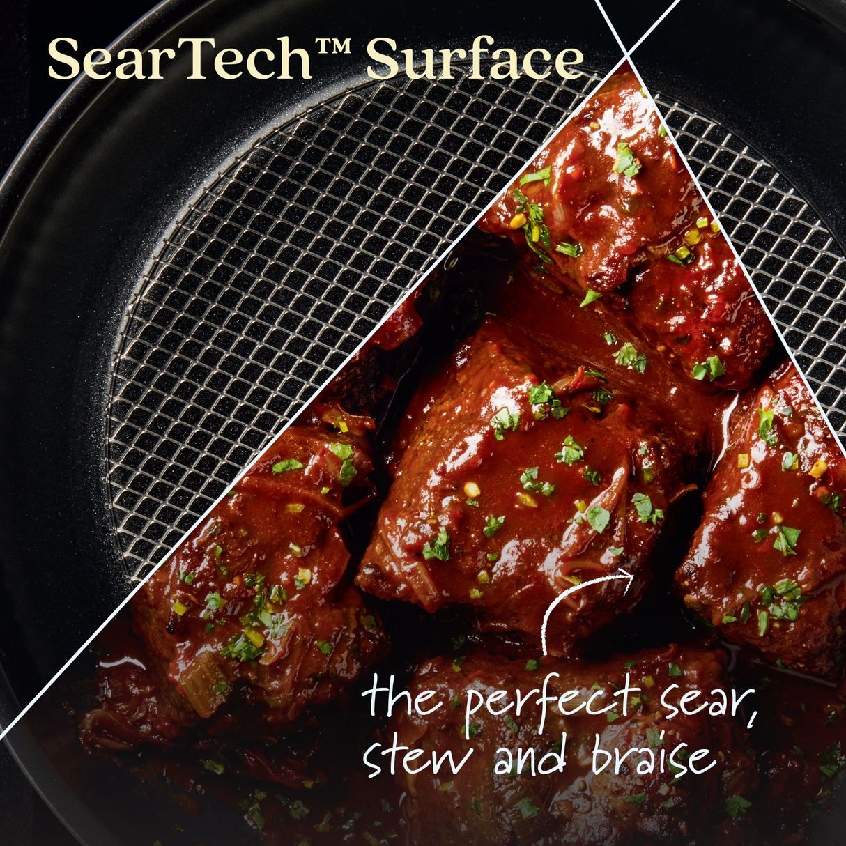 Anolon X SearTech: Non-Stick Casserole Pan & Lid