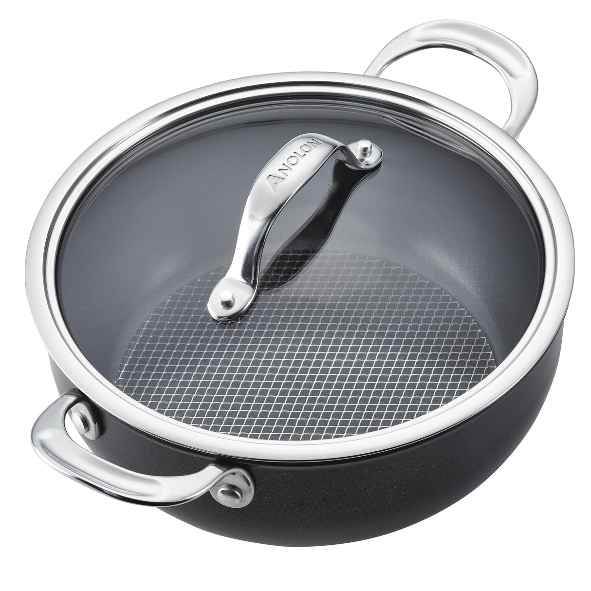 Anolon X SearTech: Non-Stick Casserole Pan & Lid