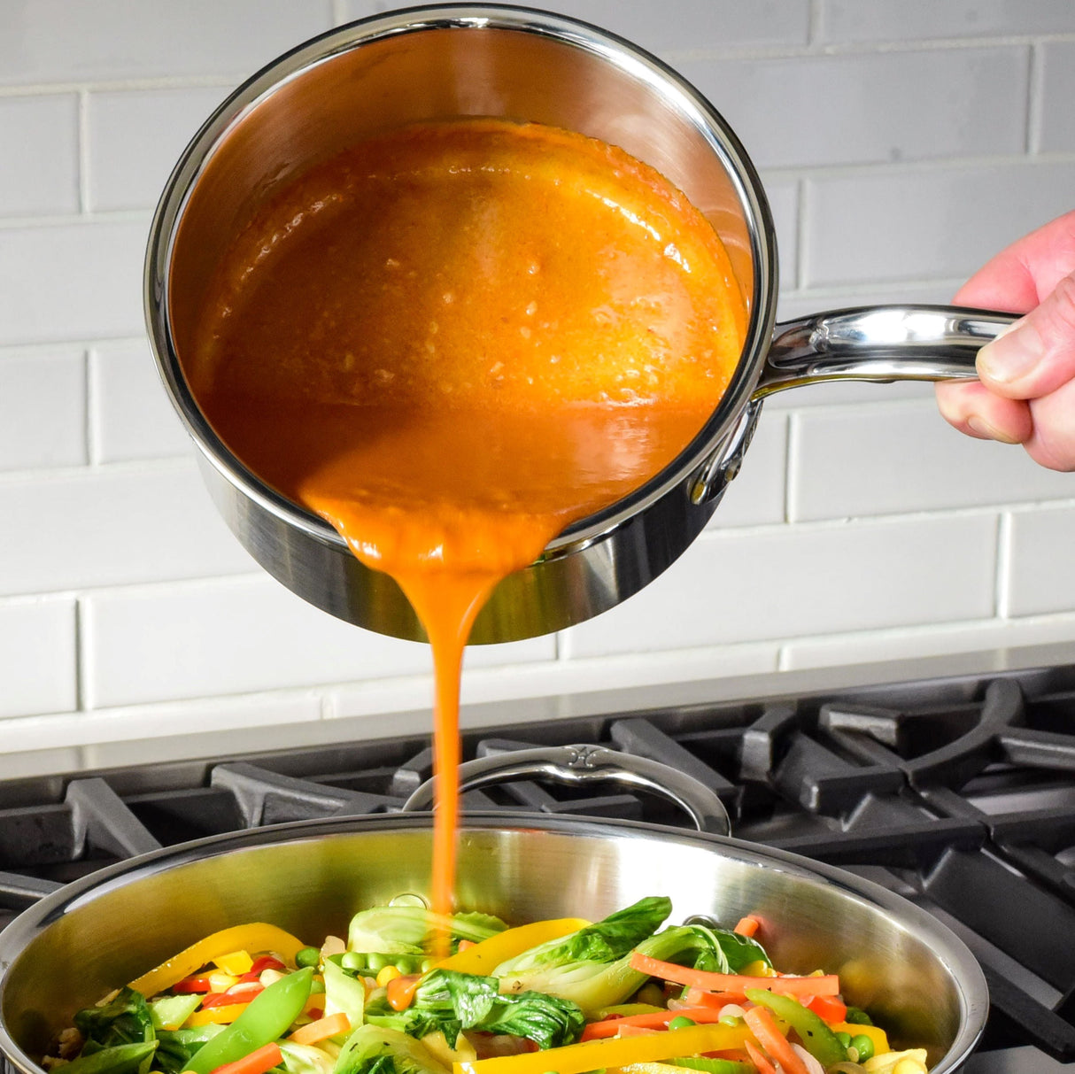 Hestan ProBond Induction Stainless Steel Saucepan & Lid - Extra Large - 22cm