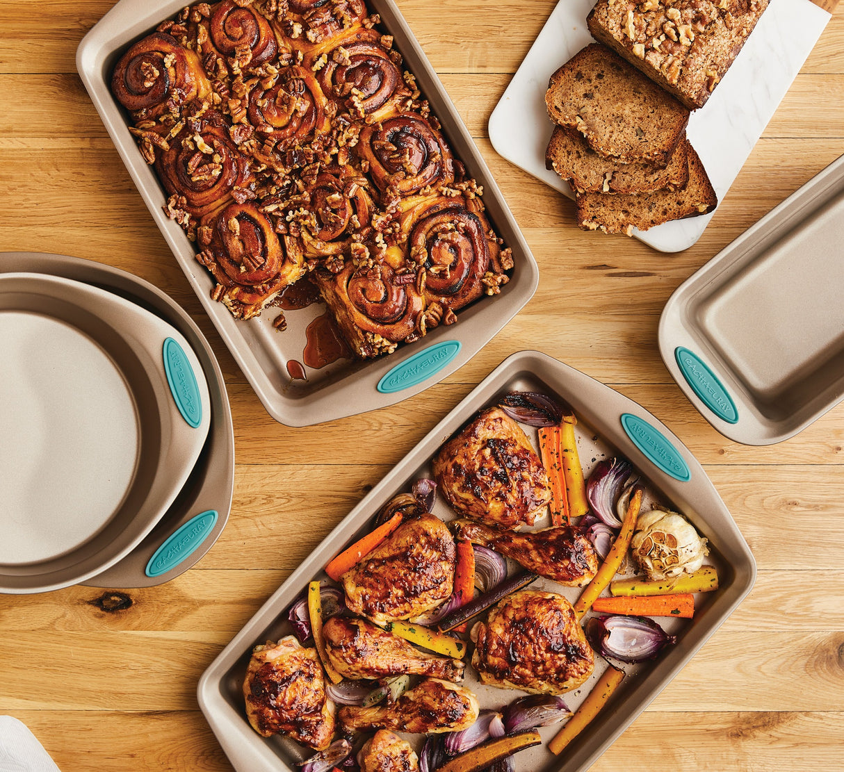 Rachael Ray Cucina Bakeware Set, 5 piece