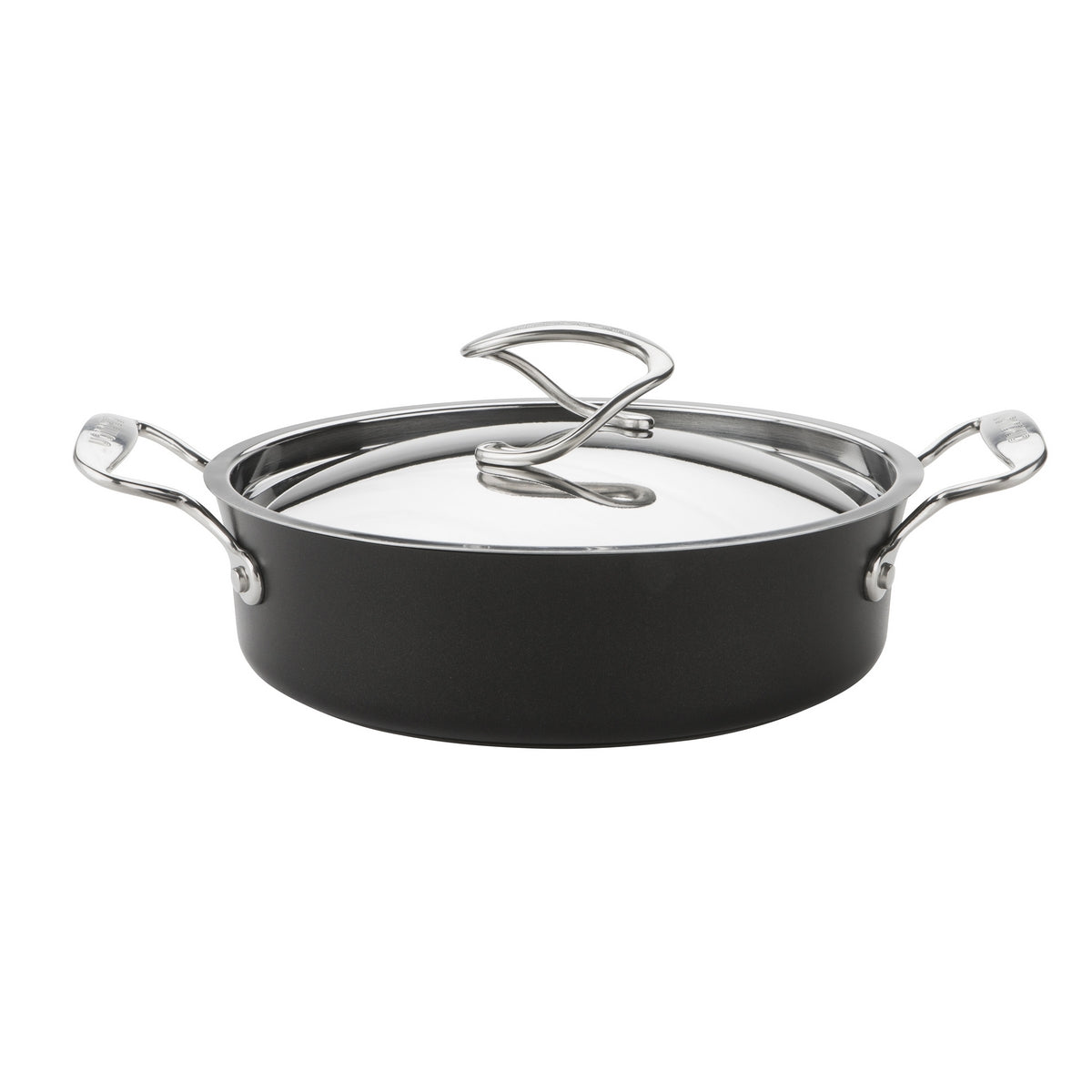 Circulon Style Hard Anodised Sauteuse, 24cm/2.8L