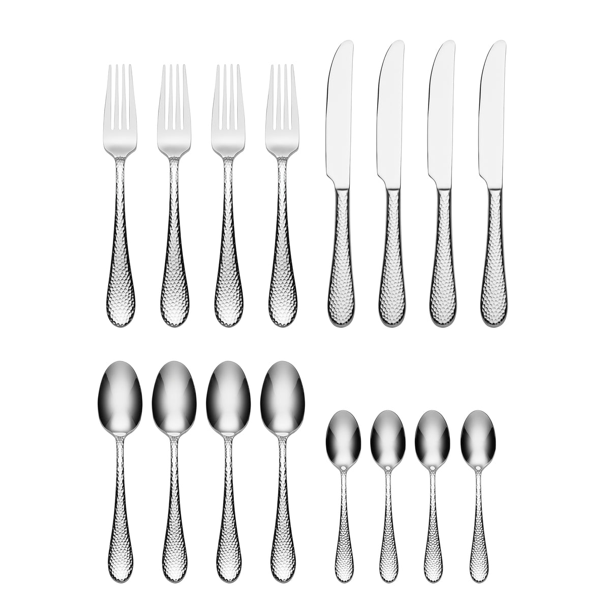 Oneida Tibet Cutlery Dinner Set for 4 16 Piece Kitchenware Express
