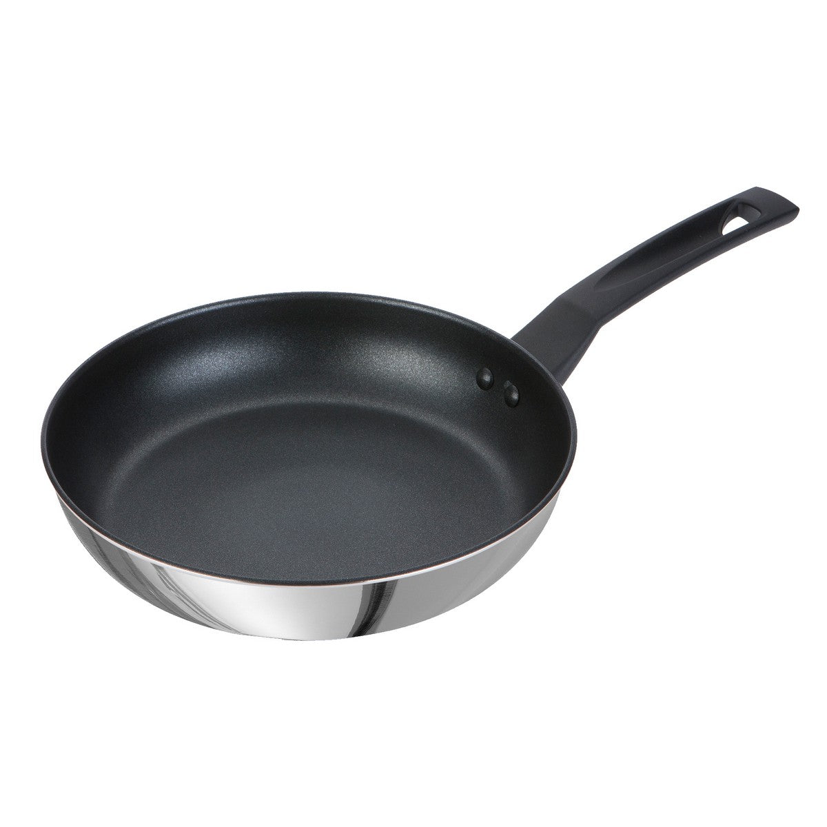 9 X Tougher Stainless Steel Frying Pan - 31cm
