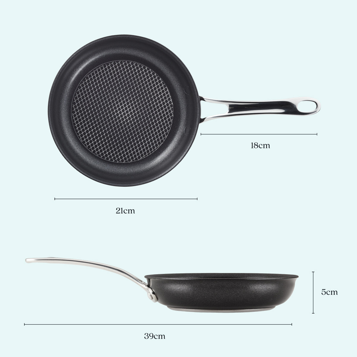 Anolon X SearTech: Non-Stick Frying Pan - 21cm