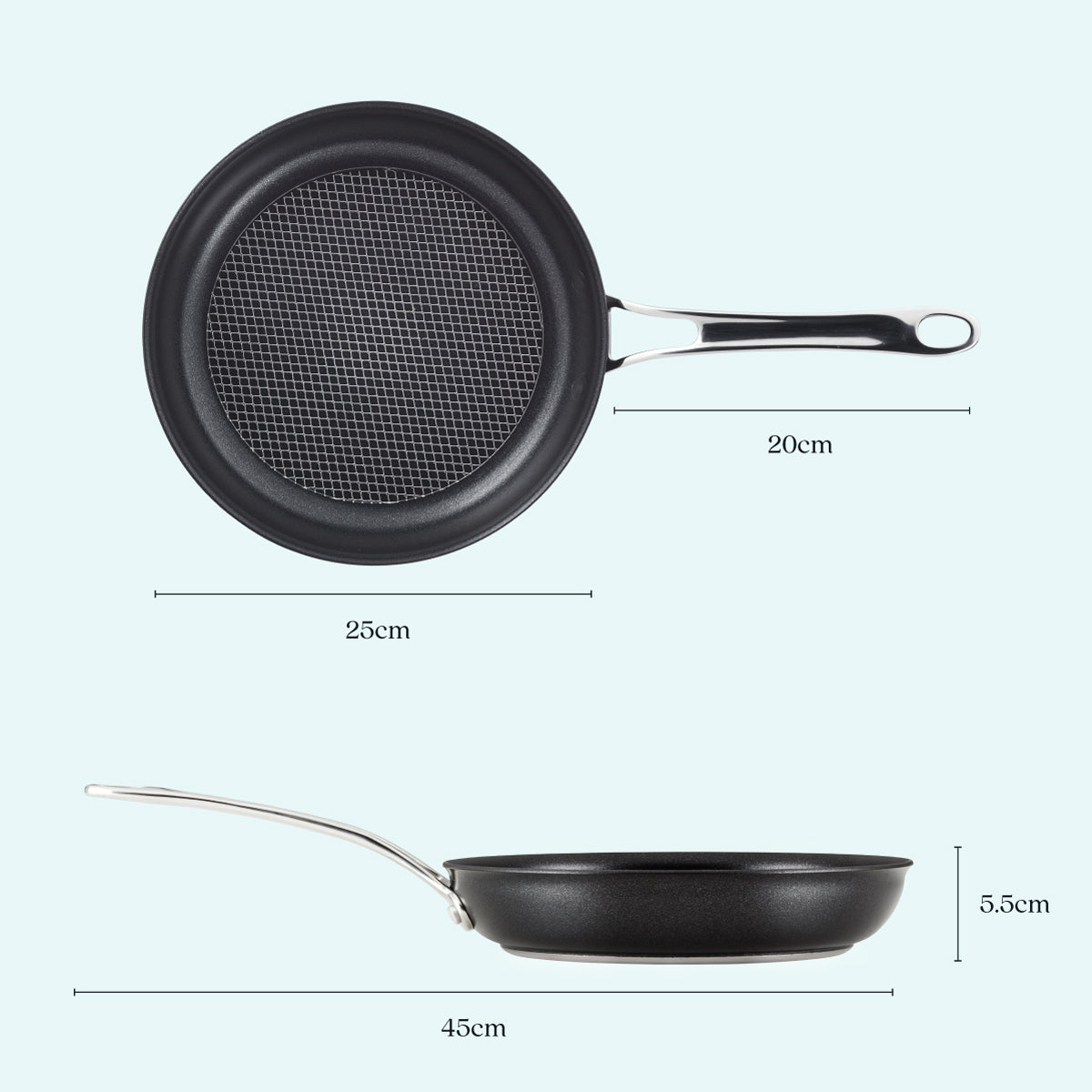 Anolon X SearTech: Non-Stick Frying Pan - 21cm