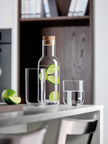 Luigi Bormioli Sublime Hi-Ball Glasses Set 450 ml Crystal Glassware - Pack of 4