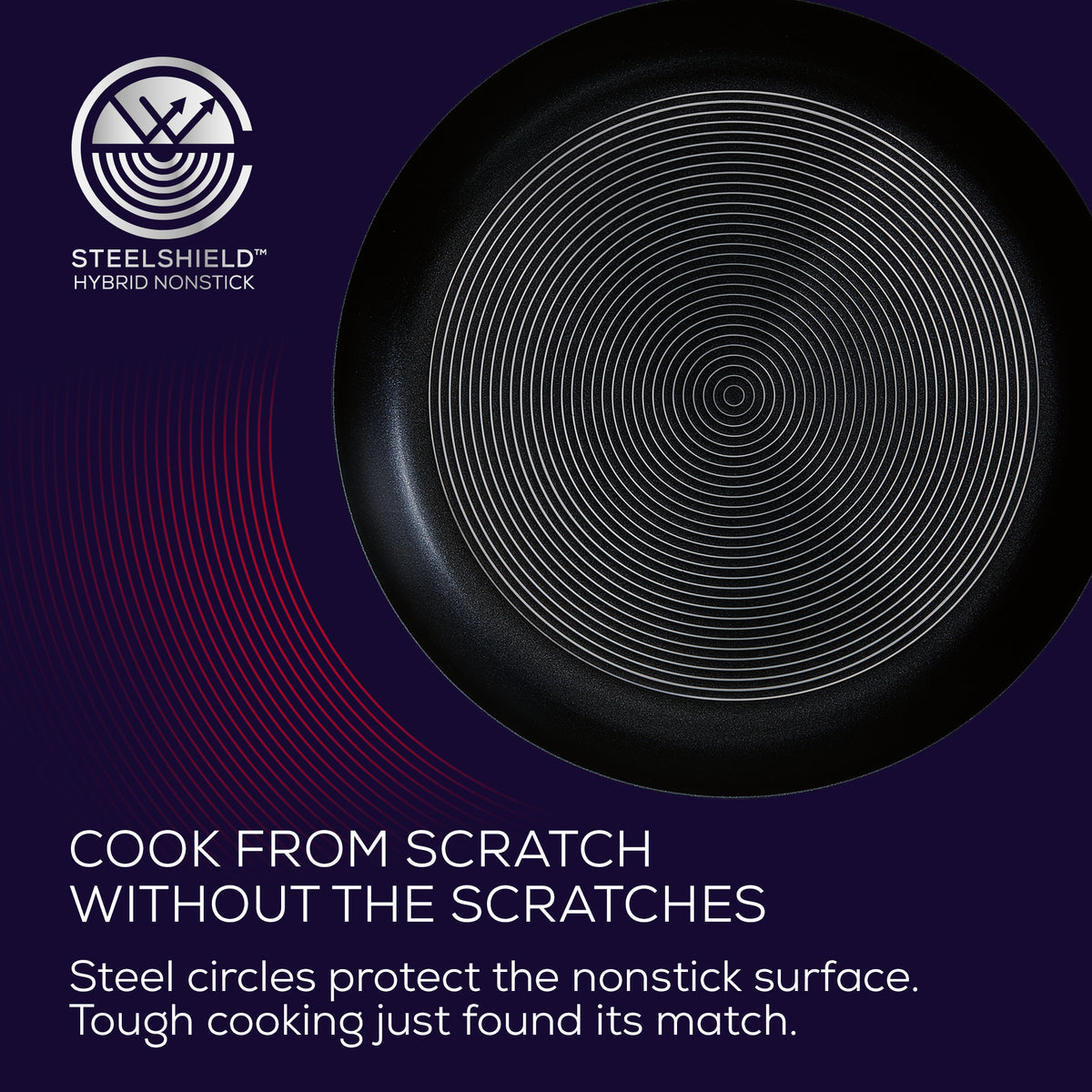 Circulon C Series Stainless Steel Skillet, 32cm