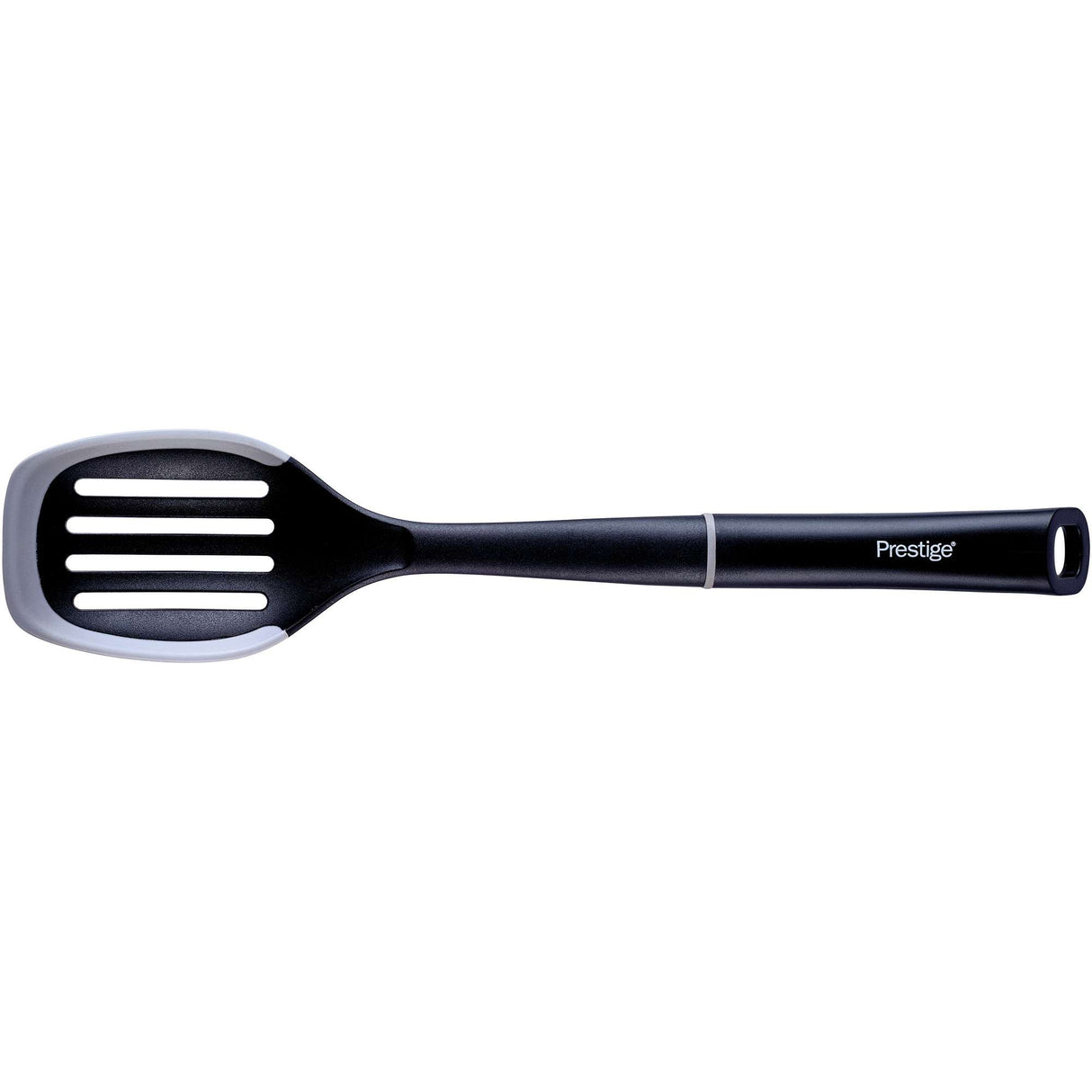 Prestige 2-in-1 Kitchen Utensil - Slotted Spoon with Silicone Edge