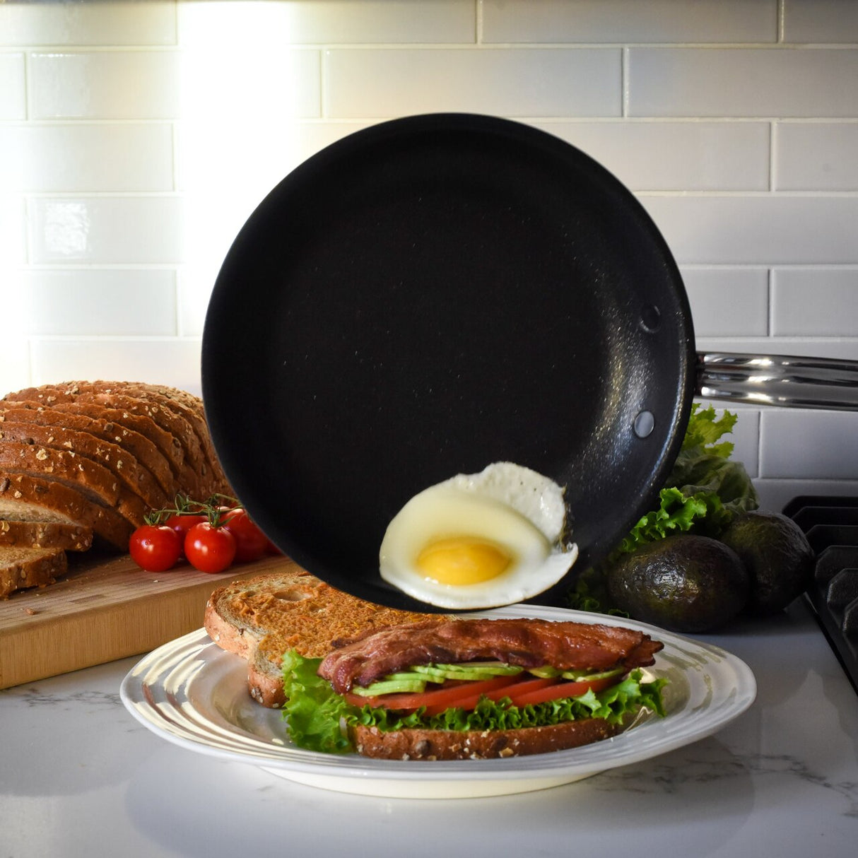Hestan ProBond Induction Stainless Steel & Titum™ Non-Stick Skillets - Large - 32cm