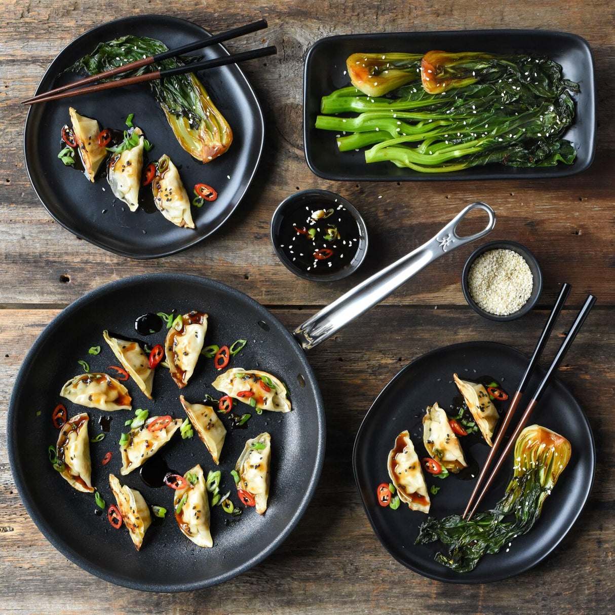 Hestan ProBond Induction Stainless Steel & Titum™ Non-Stick Skillets - Medium - 28cm