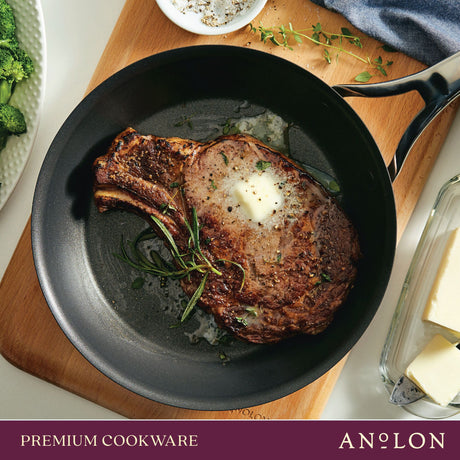 Anolon: Nouvelle Copper Luxe Non-Stick Skillet Pan - 22cm
