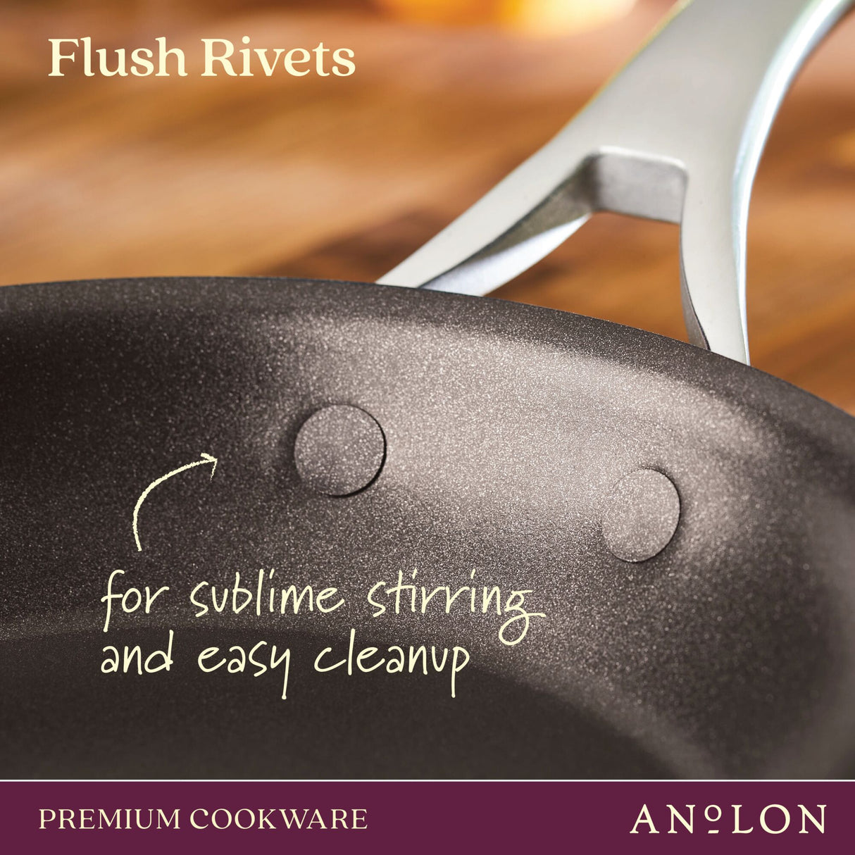 Anolon: Nouvelle Copper Luxe Frying Pans - Twin Pack