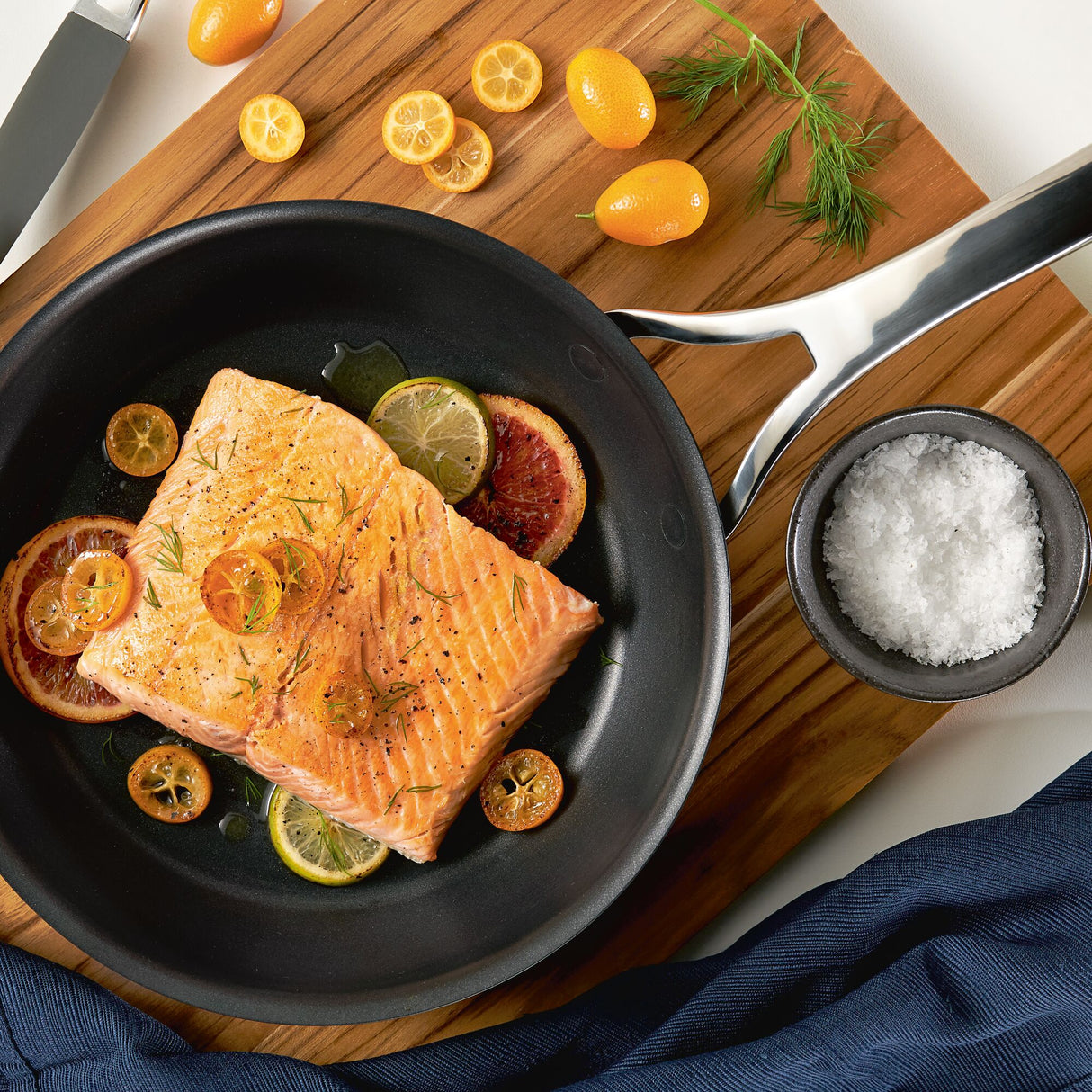 Anolon: Nouvelle Copper Luxe Frying Pans - Twin Pack