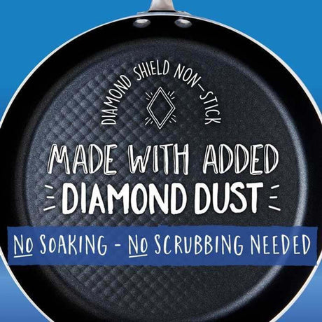 Prestige: Super Tough Diamond Non-Stick Saucepan Set - 3 Pieces