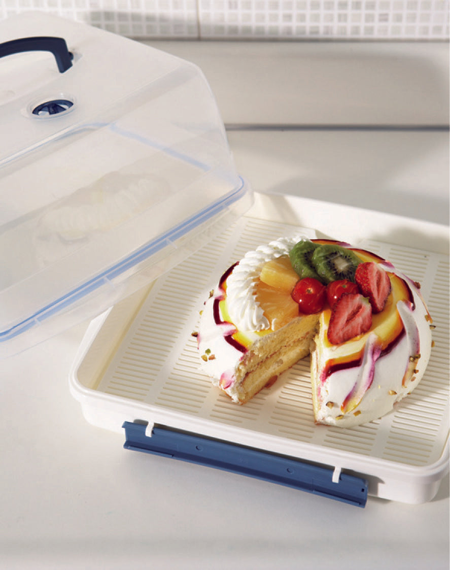 LocknLock Classic Square Cake Carrier Pastry Food Storage Container - 12.6 L