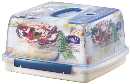 LocknLock Classic Square Cake Carrier Pastry Food Storage Container - 12.6 L