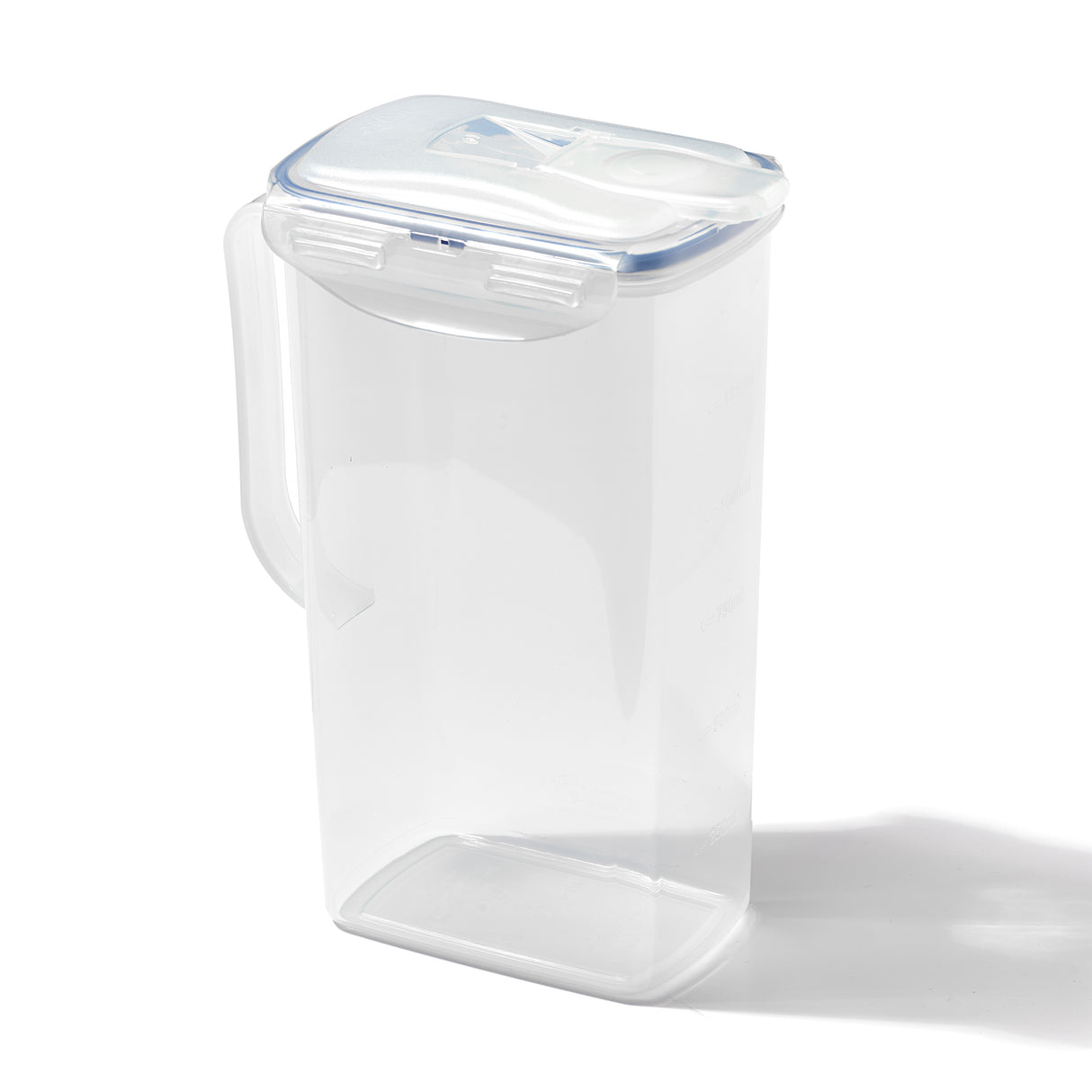 LocknLock Hydration Rectangular Fridge Door Jug Durable Pitcher with Lid - 1.5 L