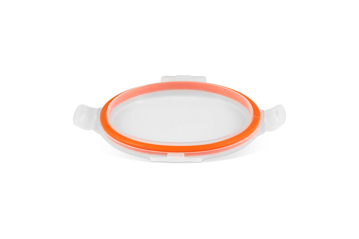 LocknLock Ovenglass Food Container Freezer Safe Round Sturdy Storage Box - 950ml