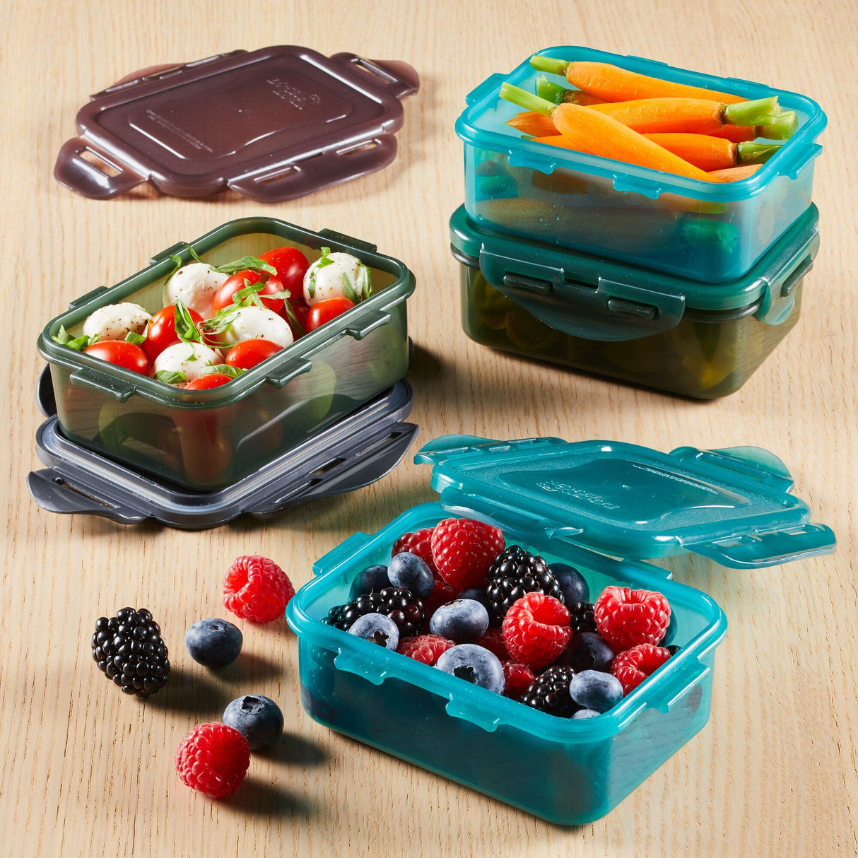LocknLock Eco Food Container Rectangular Reusable Kitchen Lunch Storage Box - 1L