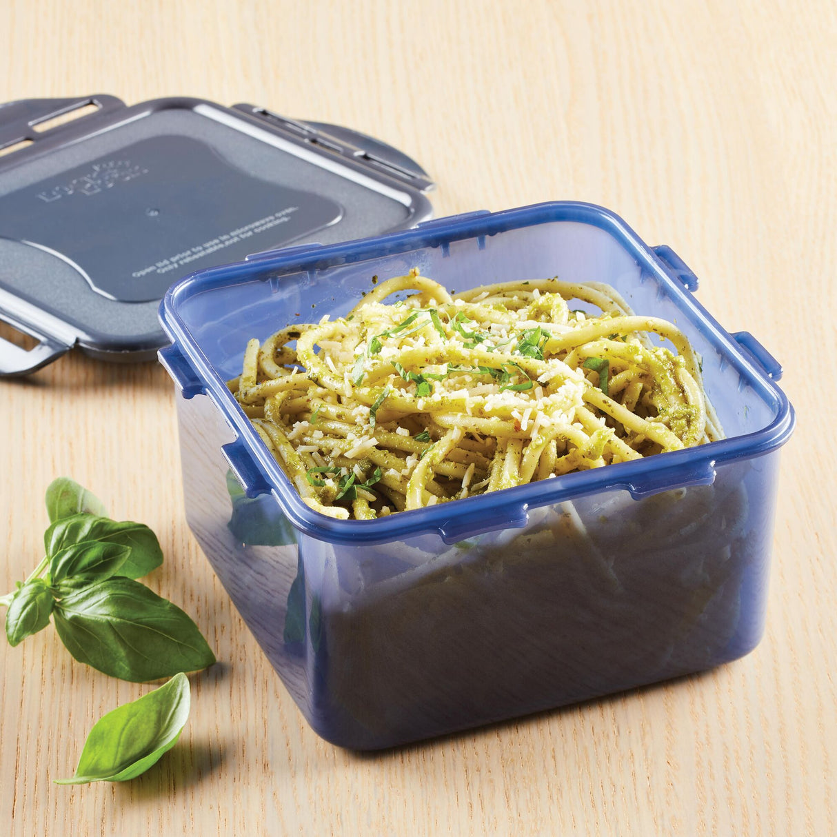 LocknLock Eco Recycled Food Container Reusable Square Lunch Storage Box - 870 ml