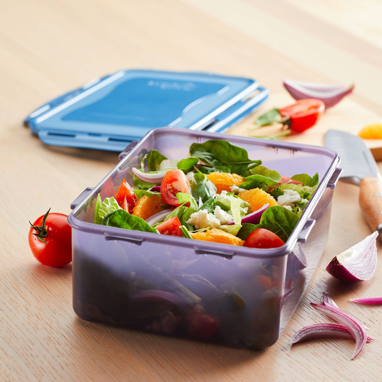 LocknLock Eco Recycled Food Container Reusable Square Lunch Storage Box - 870 ml
