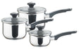 Prestige Everyday Stainless Steel Straining Everyday St Steel Straining Set 3pce   (14/16/18cm Saucepans)