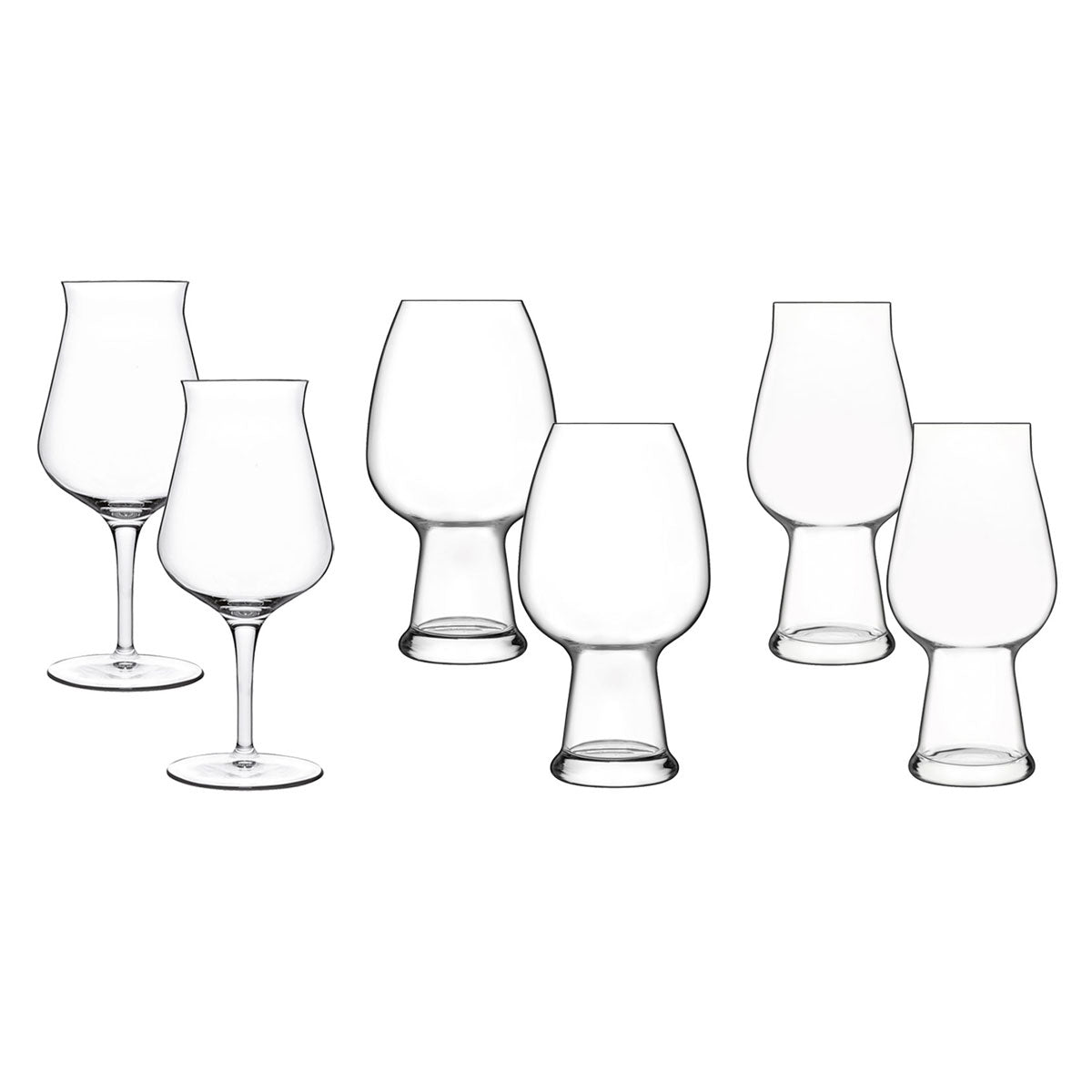 Luigi Bormioli: Birrateque Craft Beer Glass Gift Set - 6 Pack