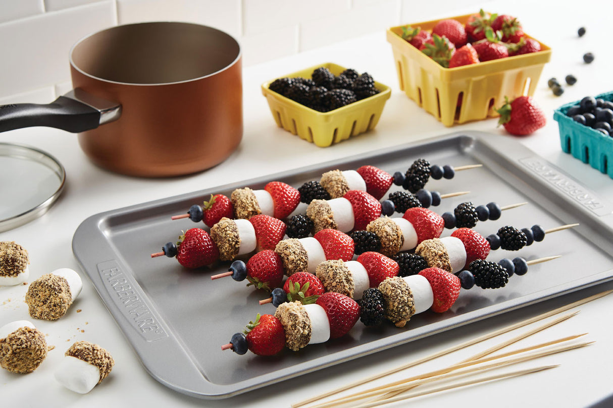Farberware: Non-Stick Copper Pan Set - 11 Pieces