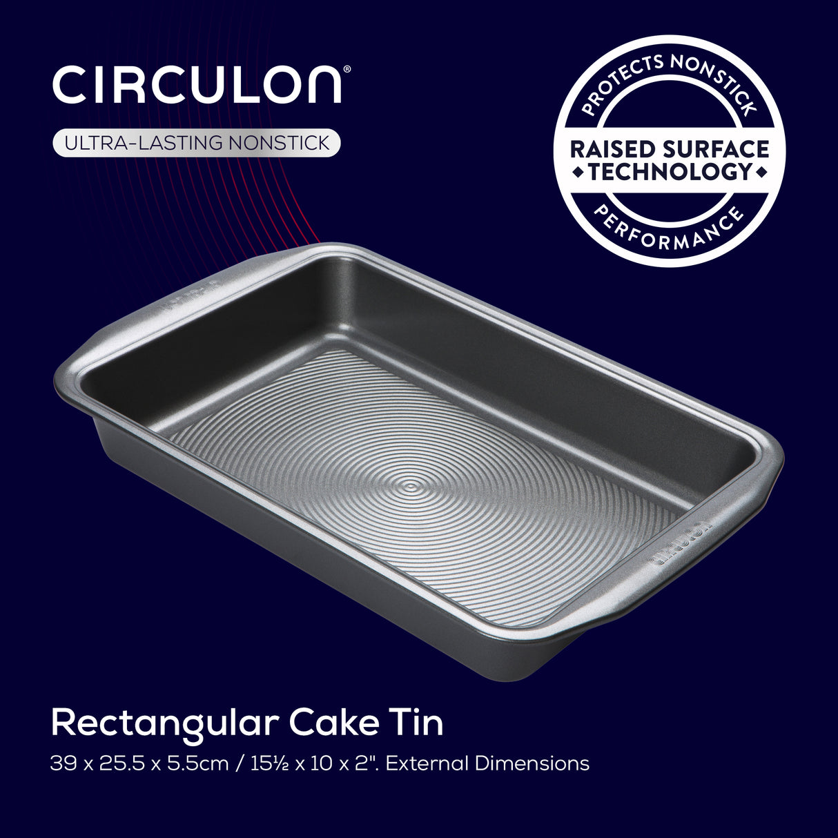 Circulon Momentum Rectangular Cake Tin