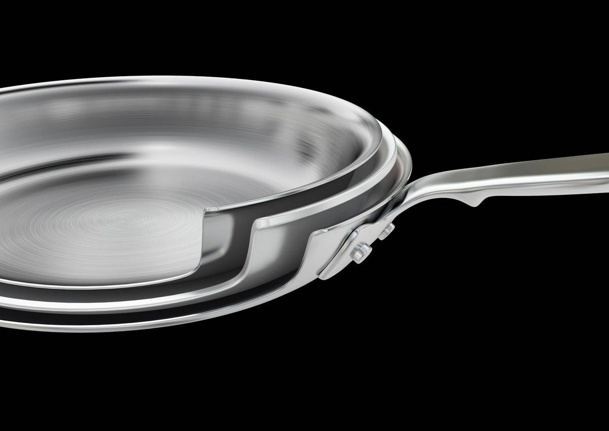 Anolon: Authority Stainless Steel Multi-Ply Saucepan - 2 Sizes