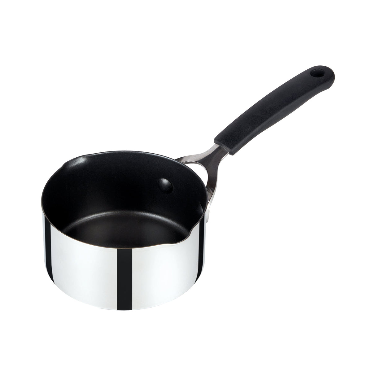 Prestige Made to Last Milk Pan in Stainless Steel - Non Stick - 14 cm / 0.9 L