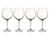 Luigi Bormioli Crescendo Bourgogne Glasses, 660ml x 4