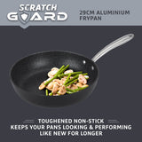 Prestige Scratch Guard Frying Pan Non Stick Induction Kitchen Cookware - 25 cm