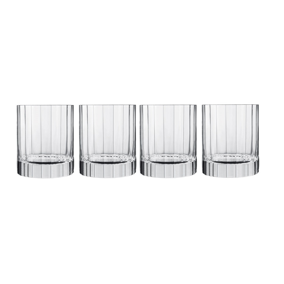 Luigi Bormioli Bach -  Whiskey Glasses x 4, 335ml