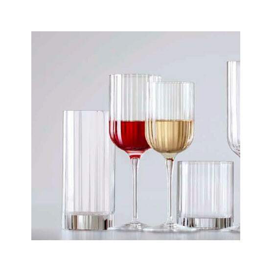 Luigi Bormioli Bach - Red Wine Glasses x 4, 400ml