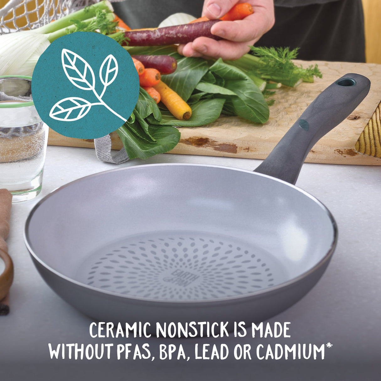 Earth Pan Ceramic Non-Stick Frying Pan - 20cm